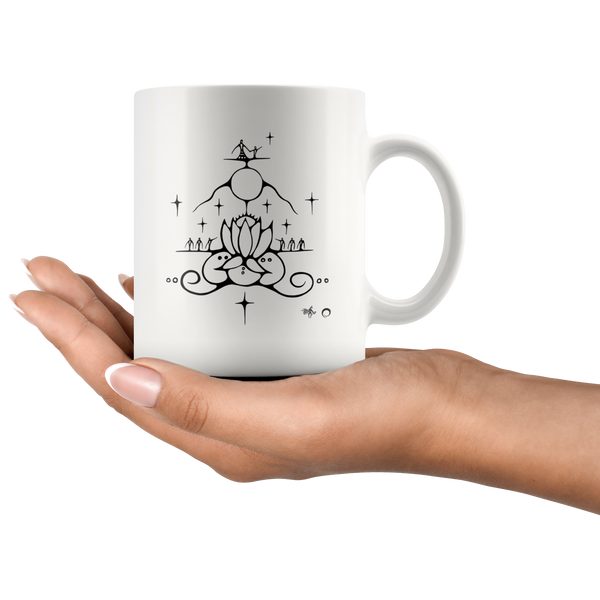 Water Lily Mug by Miigizi