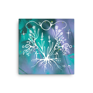 Lavender Canvas Print by Miigizi