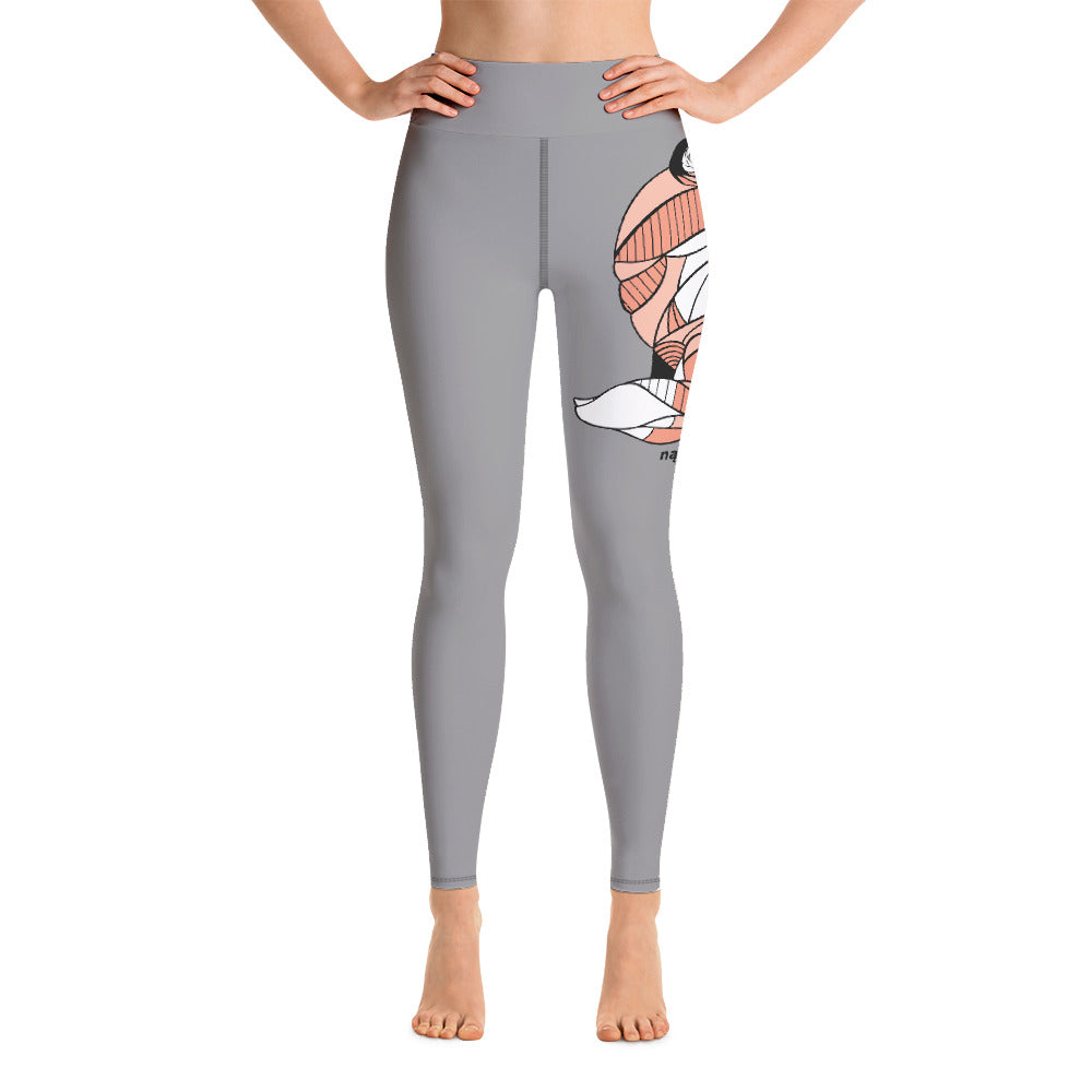 Fox Yoga Leggings by Nicole Josie