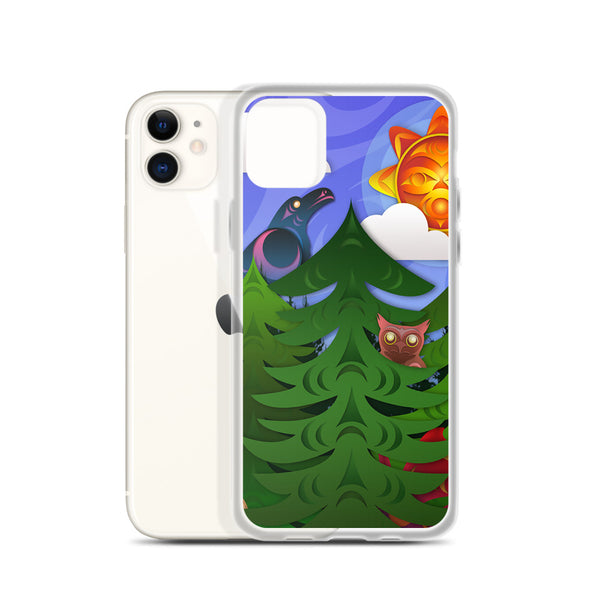 Forest Friends by Ovila Mailhot iPhone Case