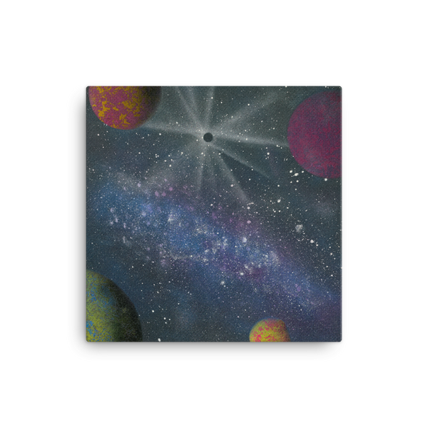 Galaxy by Parr Josephee Canvas Print