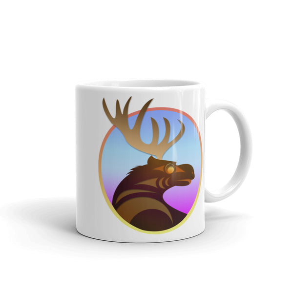 Moose by Ovila Mailhot Mug