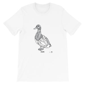 Duck Short-Sleeve Unisex T-Shirt by Nicole Josie