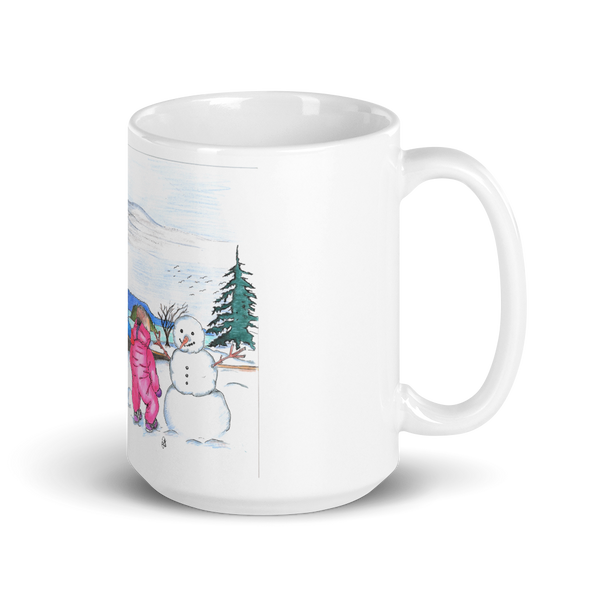 Snow Spirit by Lynn Hughan Mug