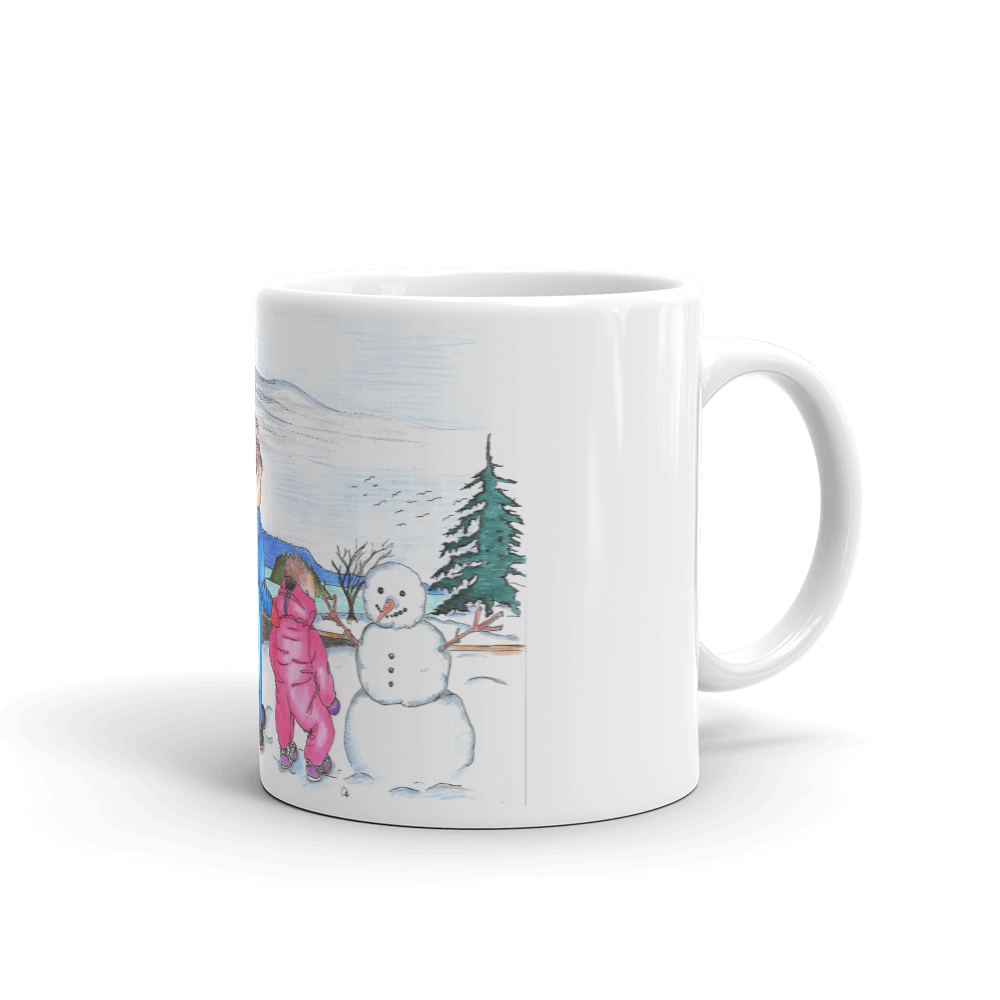 Snow Spirit by Lynn Hughan Mug