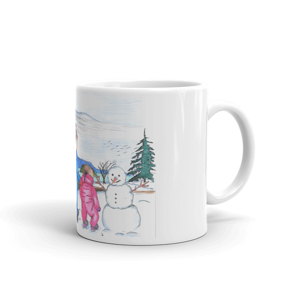 Snow Spirit by Lynn Hughan Mug