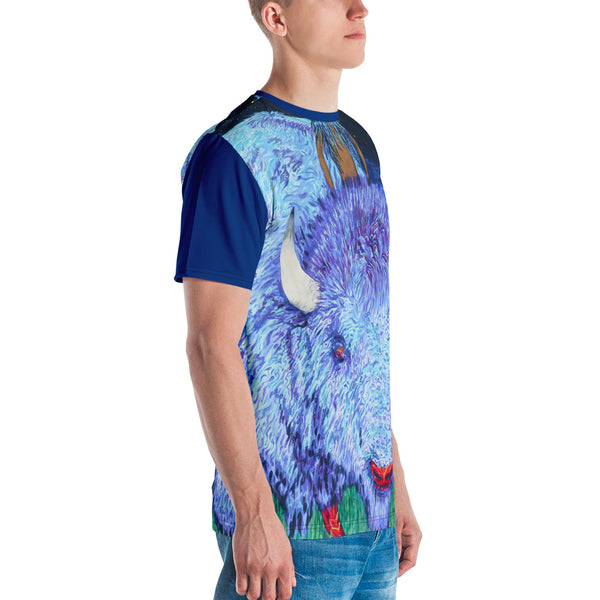 "Mistassini The Boy"  Men's All-Over T-Shirt by Kevin Wesaquate