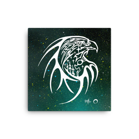 Eagle Canvas Print by Miigizi