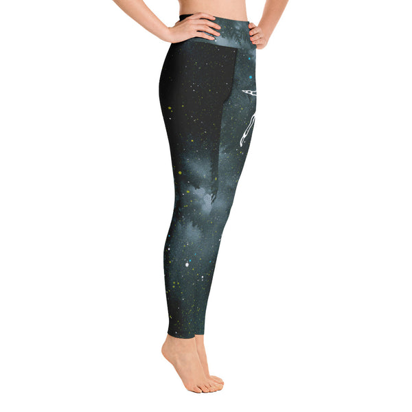 Spider Yoga Leggings by Miigizi