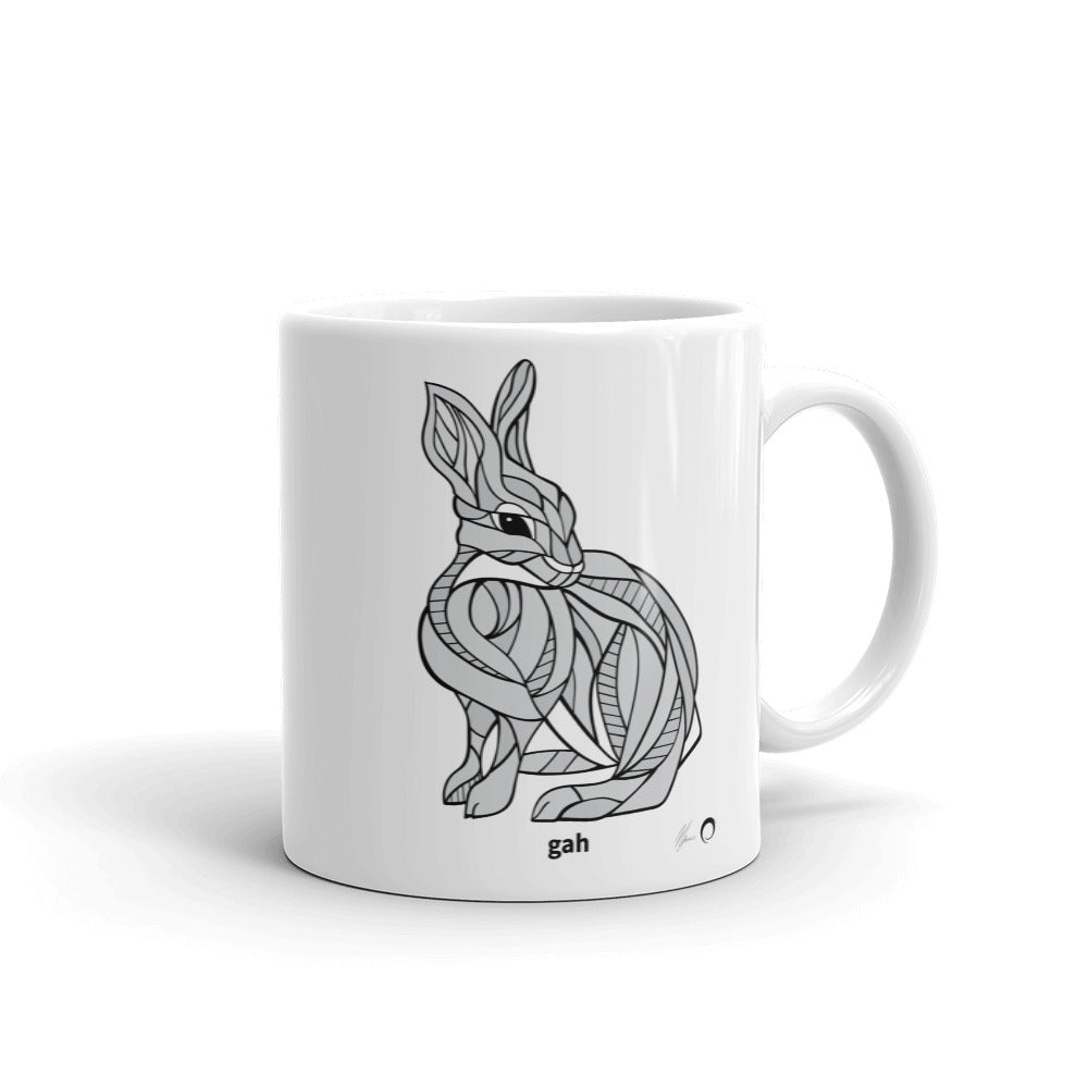 Rabbit Mug by Nicole Josie