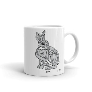 Rabbit Mug by Nicole Josie