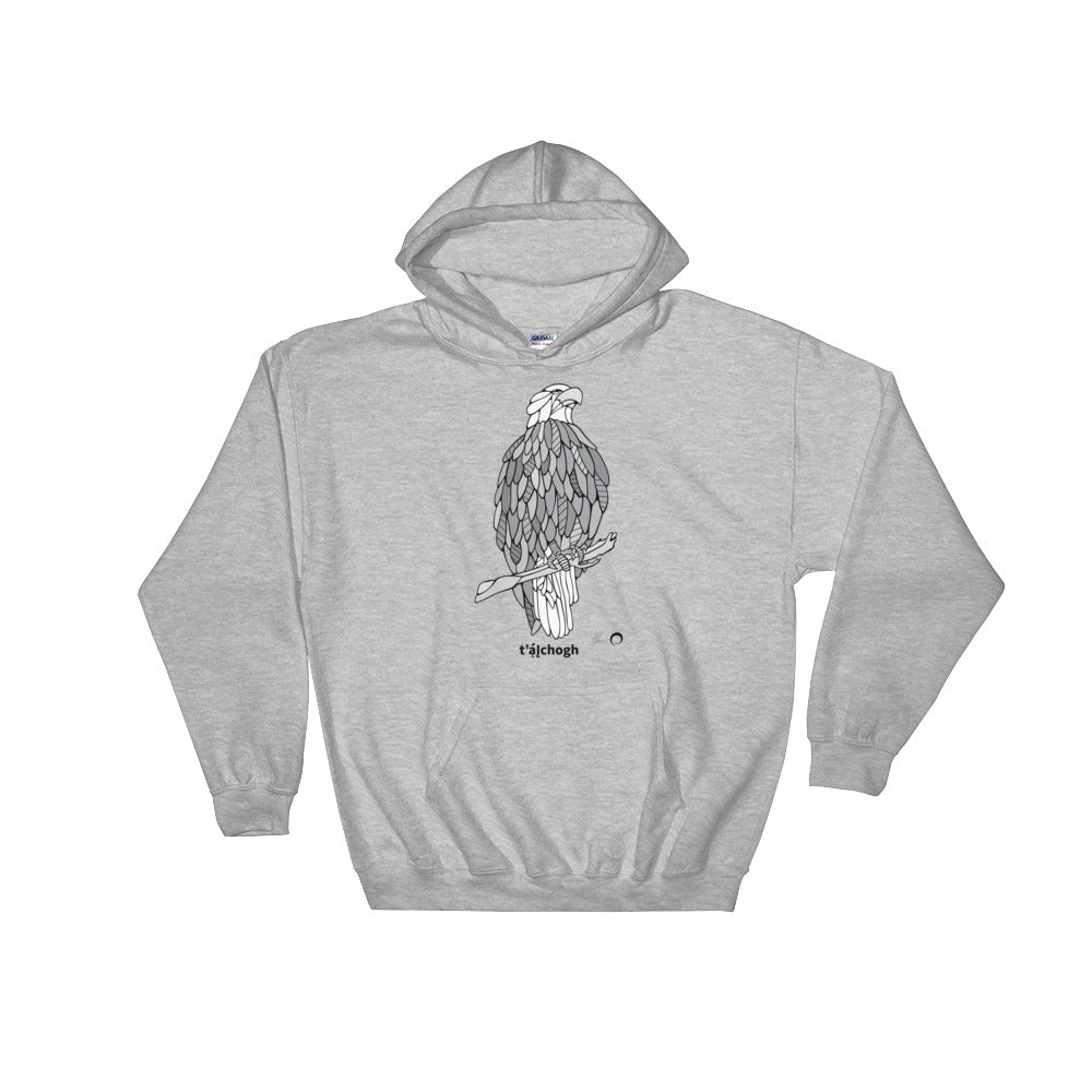 Eagle Hooded Sweatshirt by Nicole Josie