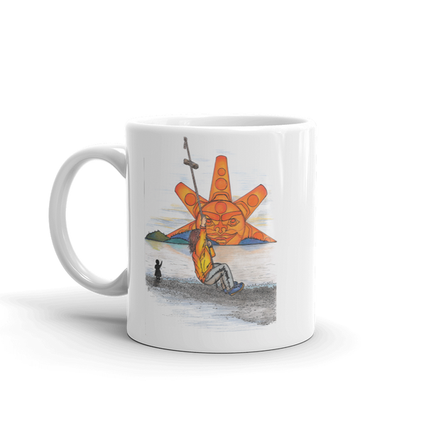 Rope Swing by Lynn Hughan Mug