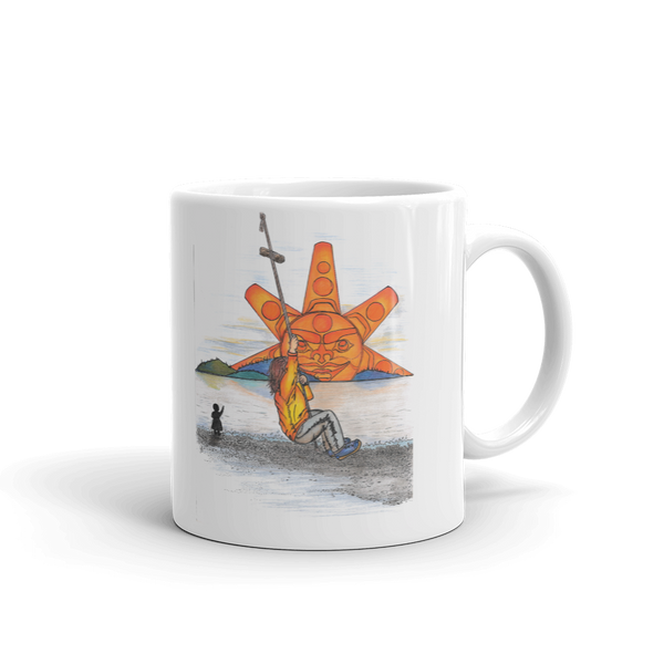 Rope Swing by Lynn Hughan Mug
