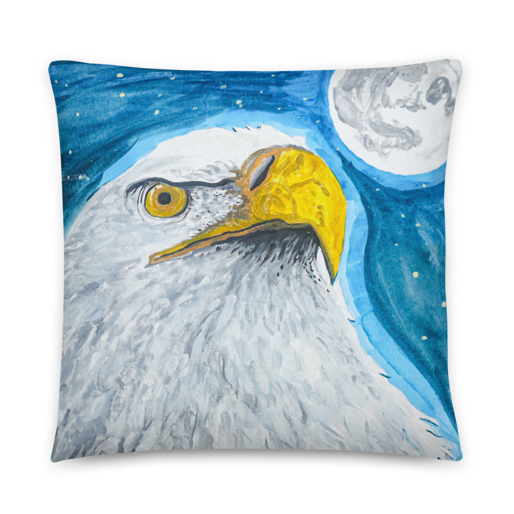 Eagle Pillow by Kevin Wesaquate