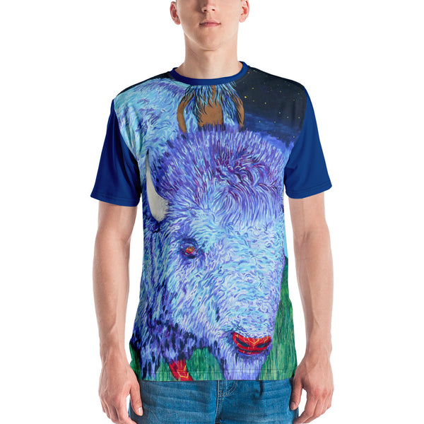 "Mistassini The Boy"  Men's All-Over T-Shirt by Kevin Wesaquate