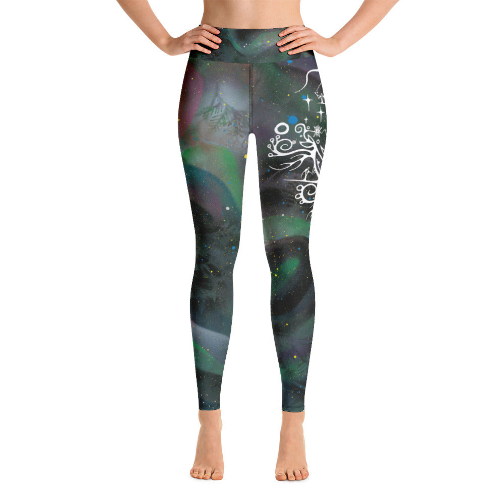 Tobacco Yoga Leggings by Miigizi