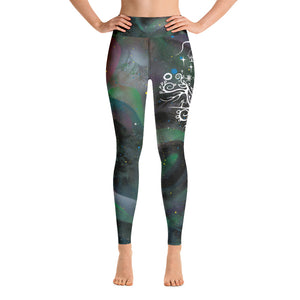 Tobacco Yoga Leggings by Miigizi