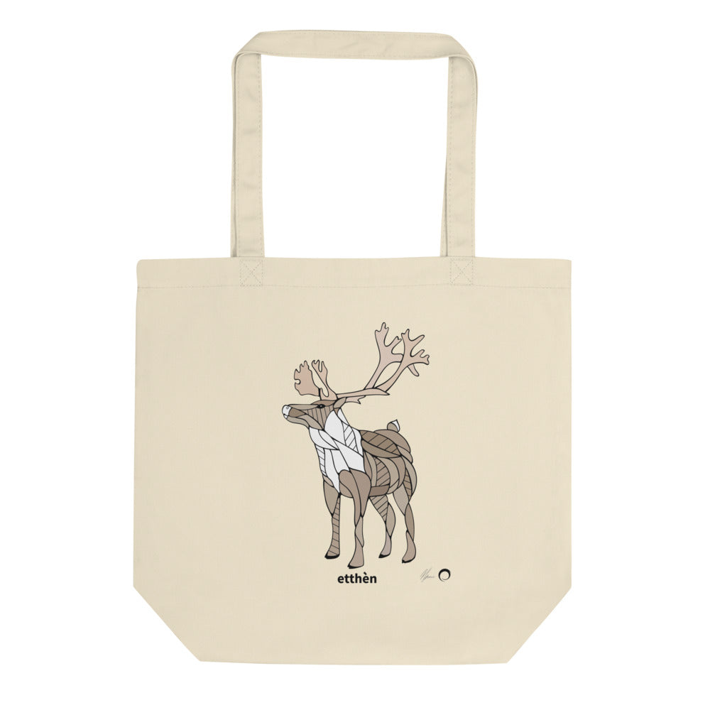 Caribou Tote Bag by Nicole Josie