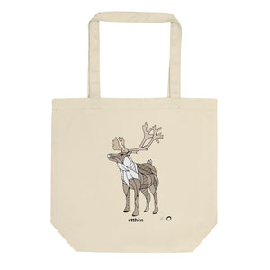 Caribou Tote Bag by Nicole Josie
