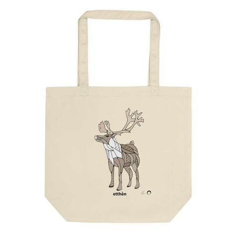 Caribou Tote Bag by Nicole Josie