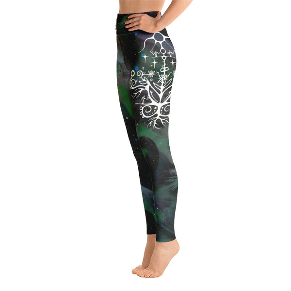 Tobacco Yoga Leggings by Miigizi