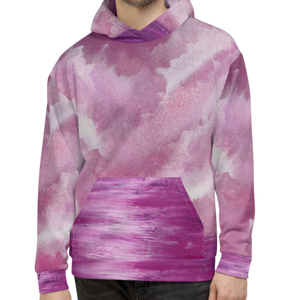Rose Water All-over Print Unisex Hoodie