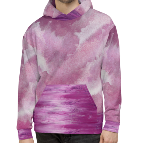 Rose Water All-over Print Unisex Hoodie