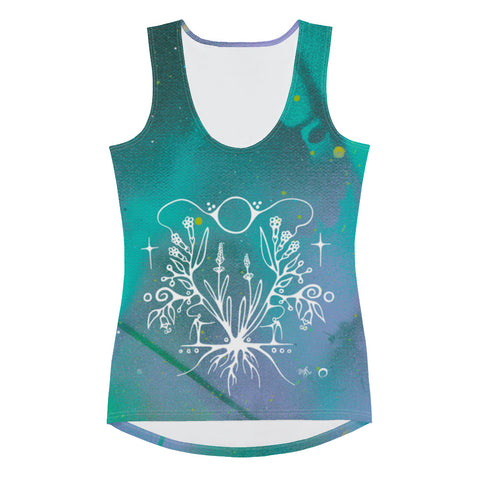 Lavender Women's Tank Top by Miigizi