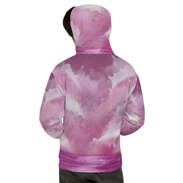 Rose Water All-over Print Unisex Hoodie