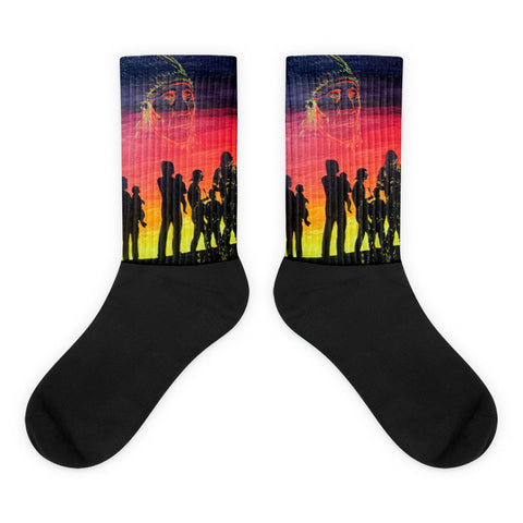Longwalkers' Socks by Kevin Wesaquate
