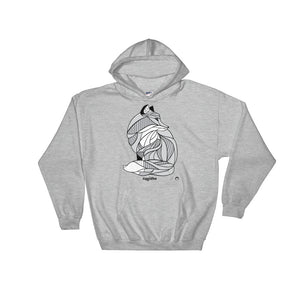 Fox Hooded Sweatshirt by Nicole Josie