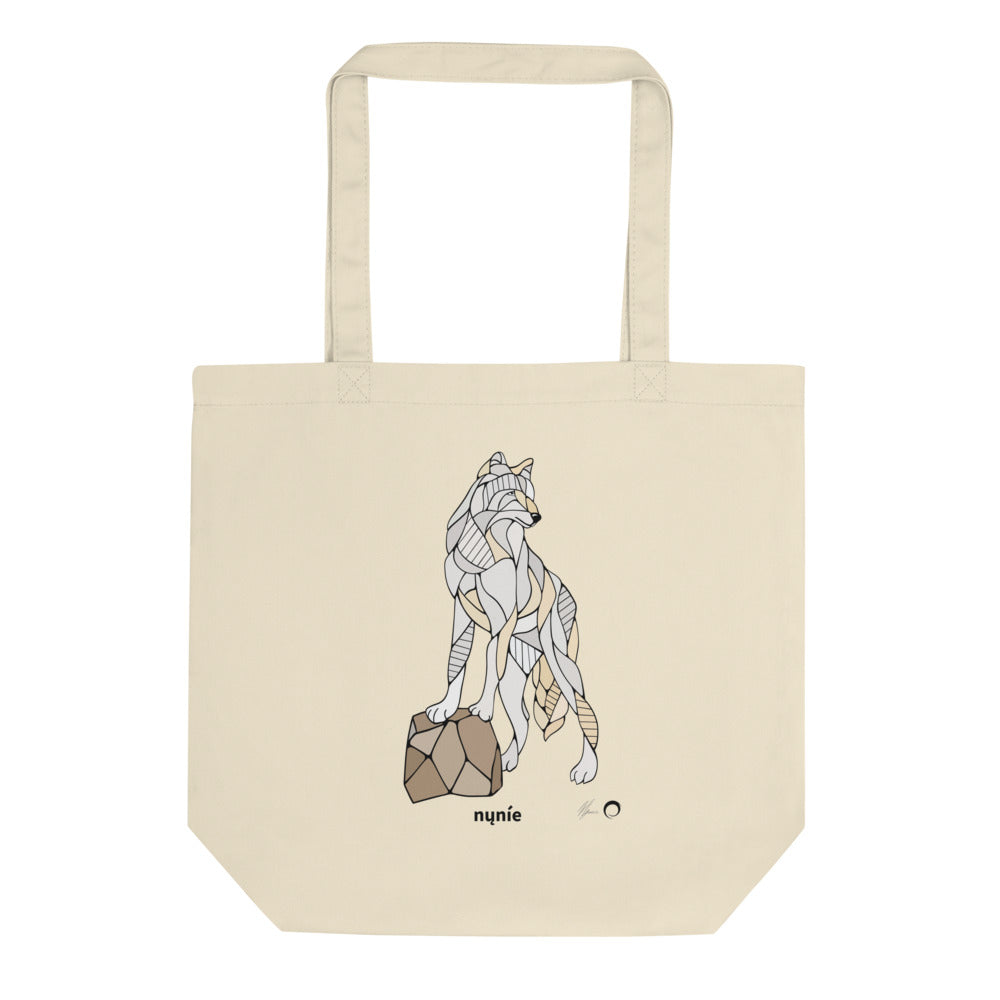 Wolf Tote Bag by Nicole Josie