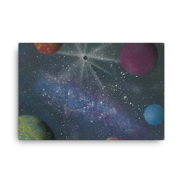 Galaxy by Parr Josephee Canvas Print