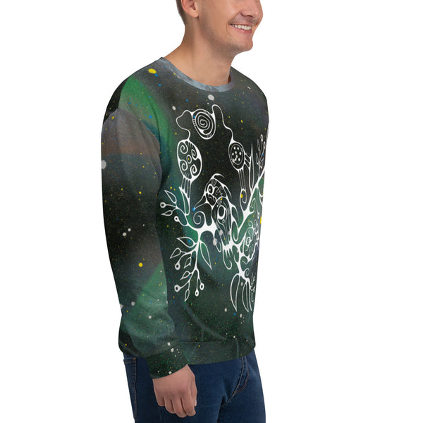 Two Birds Sweatshirt by Miigizi