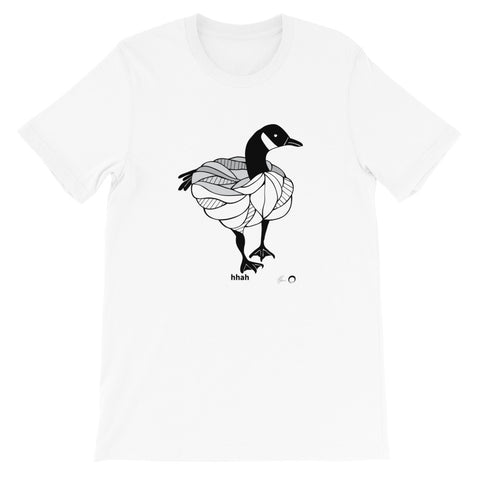 Hhah (Goose) Short-Sleeve Unisex T-Shirt by Nicole Josie