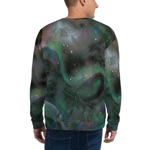 Wild Rose & Rose Hips Sweatshirt by Miigizi