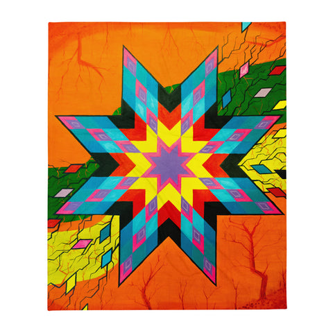 Dream Throw Blanket by Kevin Wesaquate