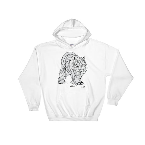 Lynx Hooded Sweatshirt by Nicole Josie