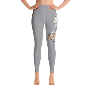 Wolf Yoga Leggings by Nicole Josie