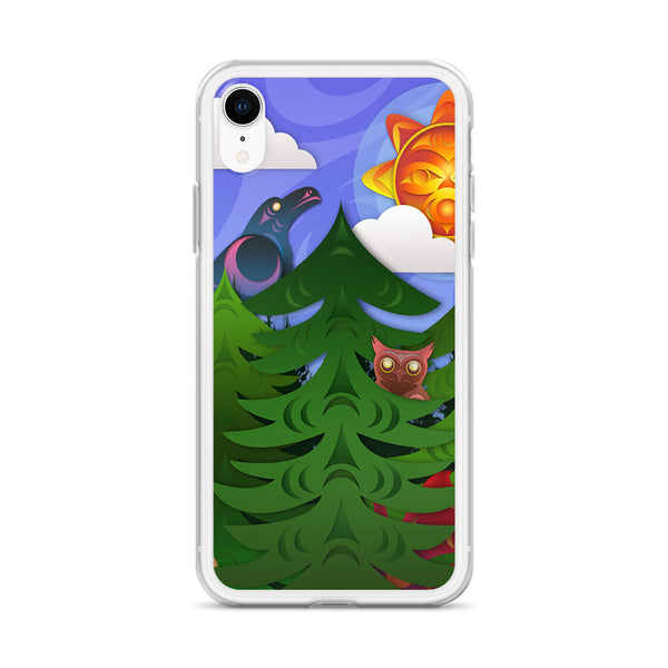 Forest Friends by Ovila Mailhot iPhone Case
