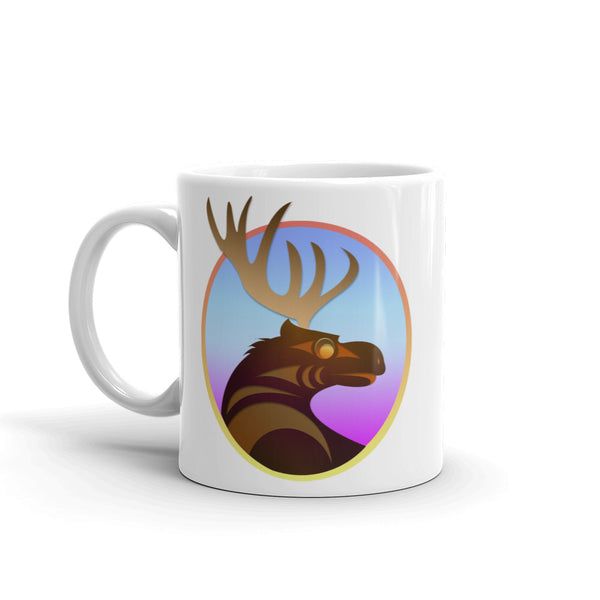 Moose by Ovila Mailhot Mug