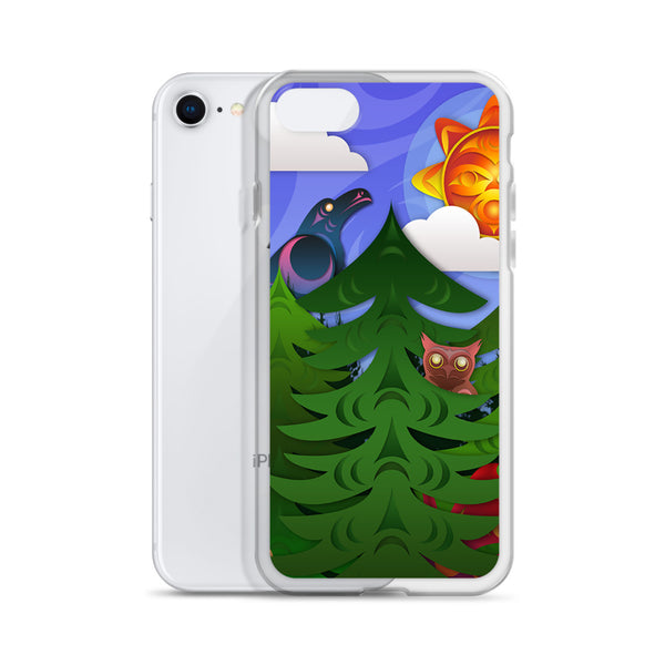 Forest Friends by Ovila Mailhot iPhone Case