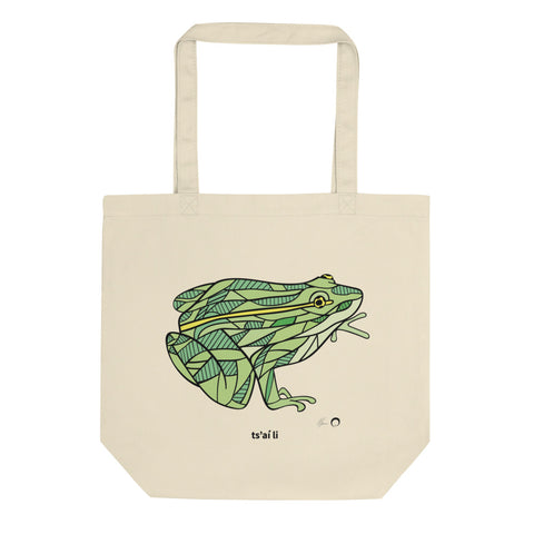 Frog Tote Bag by Nicole Josie