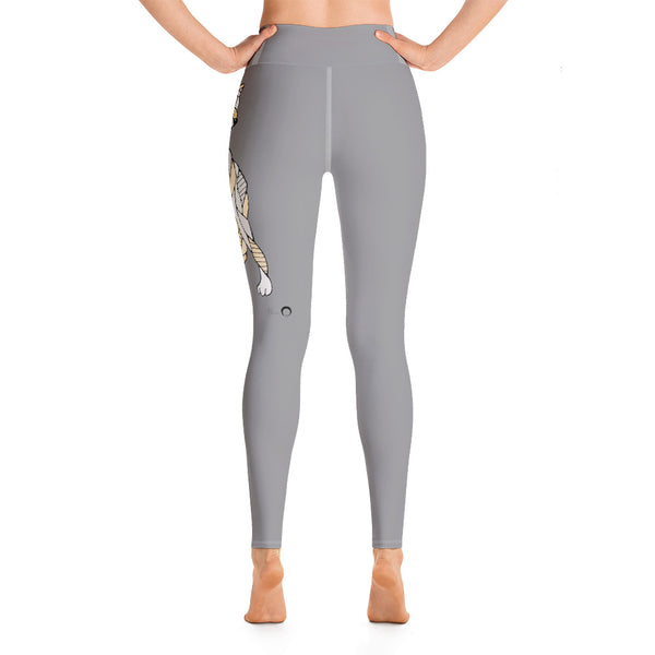 Wolf Yoga Leggings by Nicole Josie