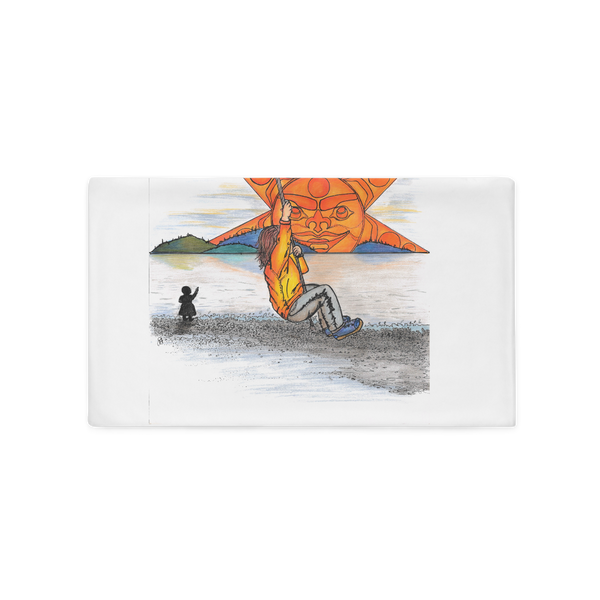 Rope Swing by Lynn Hughan Pillow Case