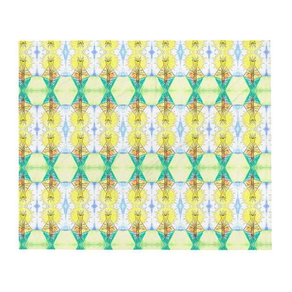 Kevin Wesaquate Throw Blanket