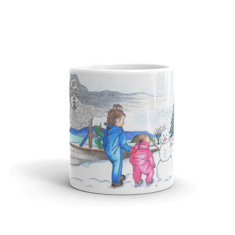 Snow Spirit by Lynn Hughan Mug