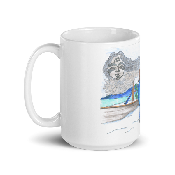 Snow Spirit by Lynn Hughan Mug