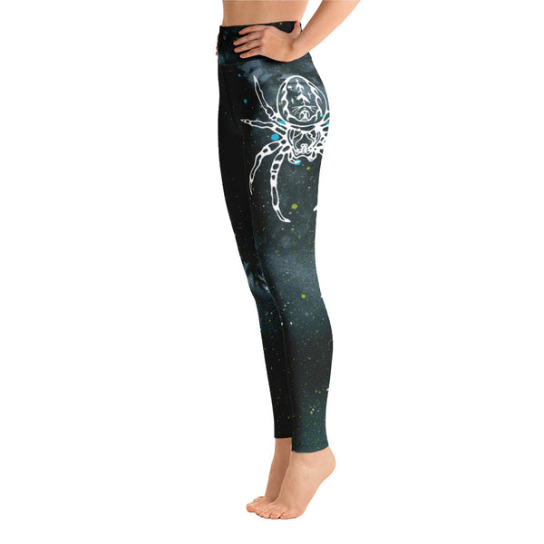 Spider Yoga Leggings by Miigizi